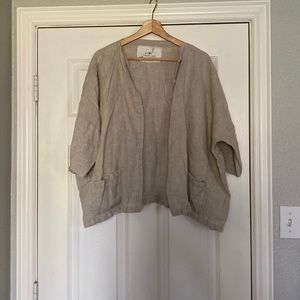 Not Perfect Linen Jacket